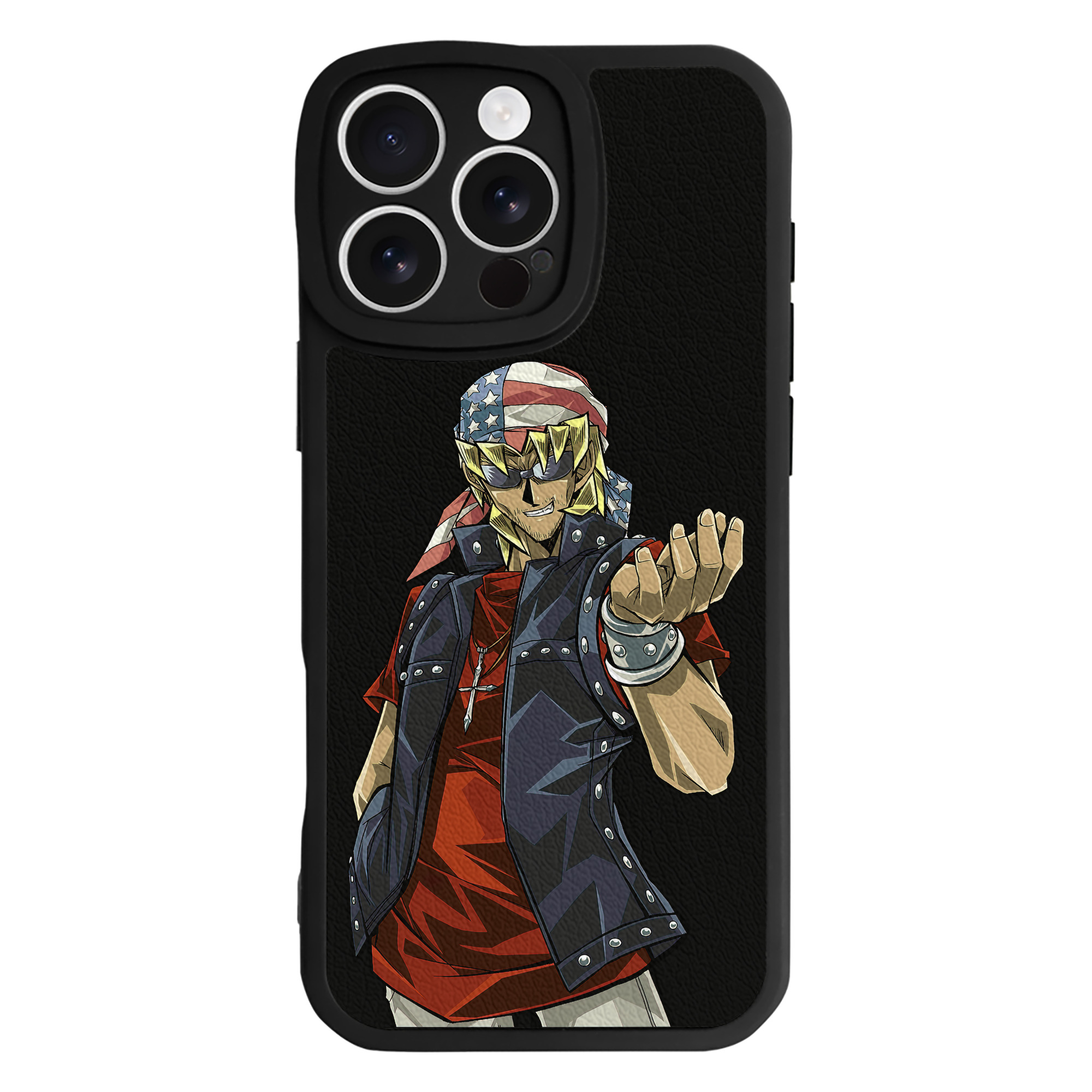 遊☆戯☆王 Yu-Gi-Oh! 【iPhone 16シリーズ対応】シリコンスマホケース（レザー調） 材質：シリコン